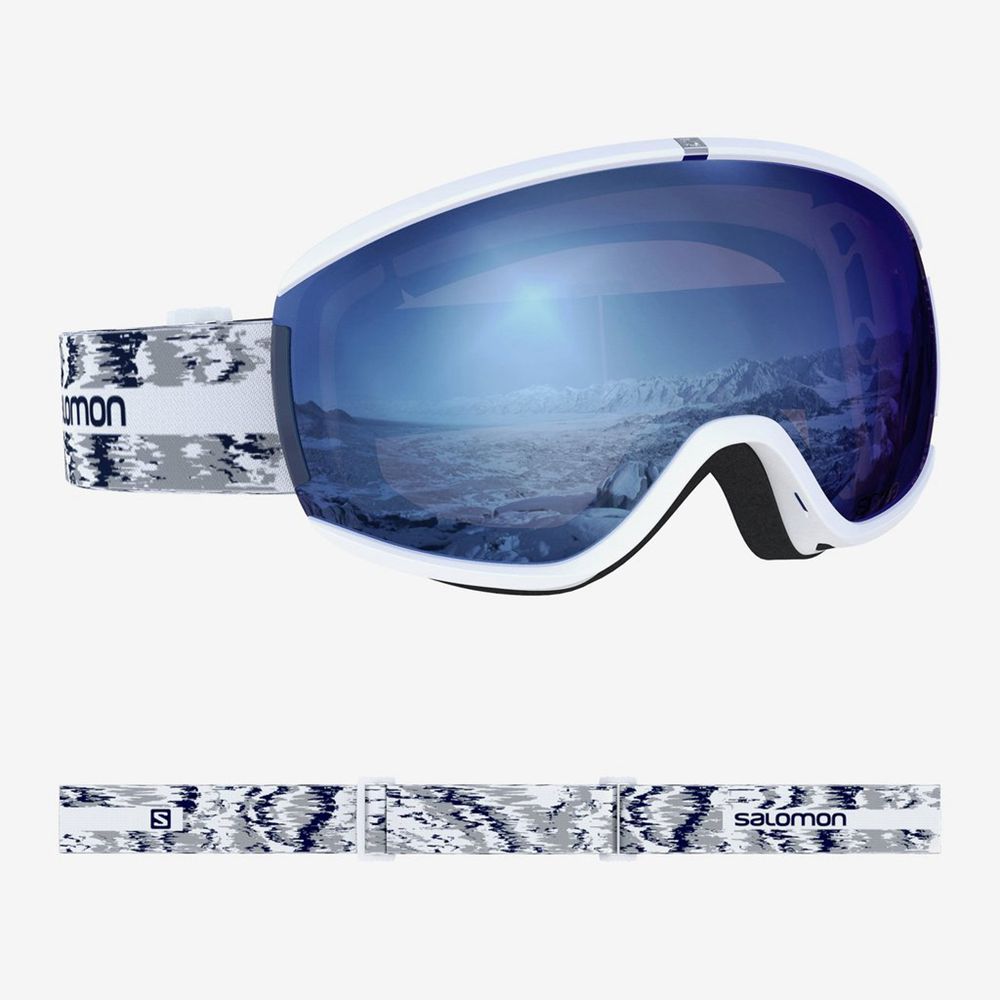 Salomon Israel IVY WHITE GLITCH - Mens Goggles - White (BNOU-96238)